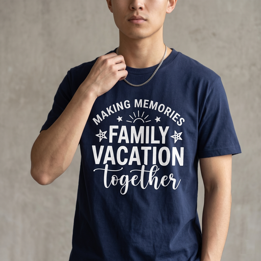 Family Vacation Shirts, Making Memories Together Matching Family Trip Hoodie, Personalized Family Reunion Sweatshirt