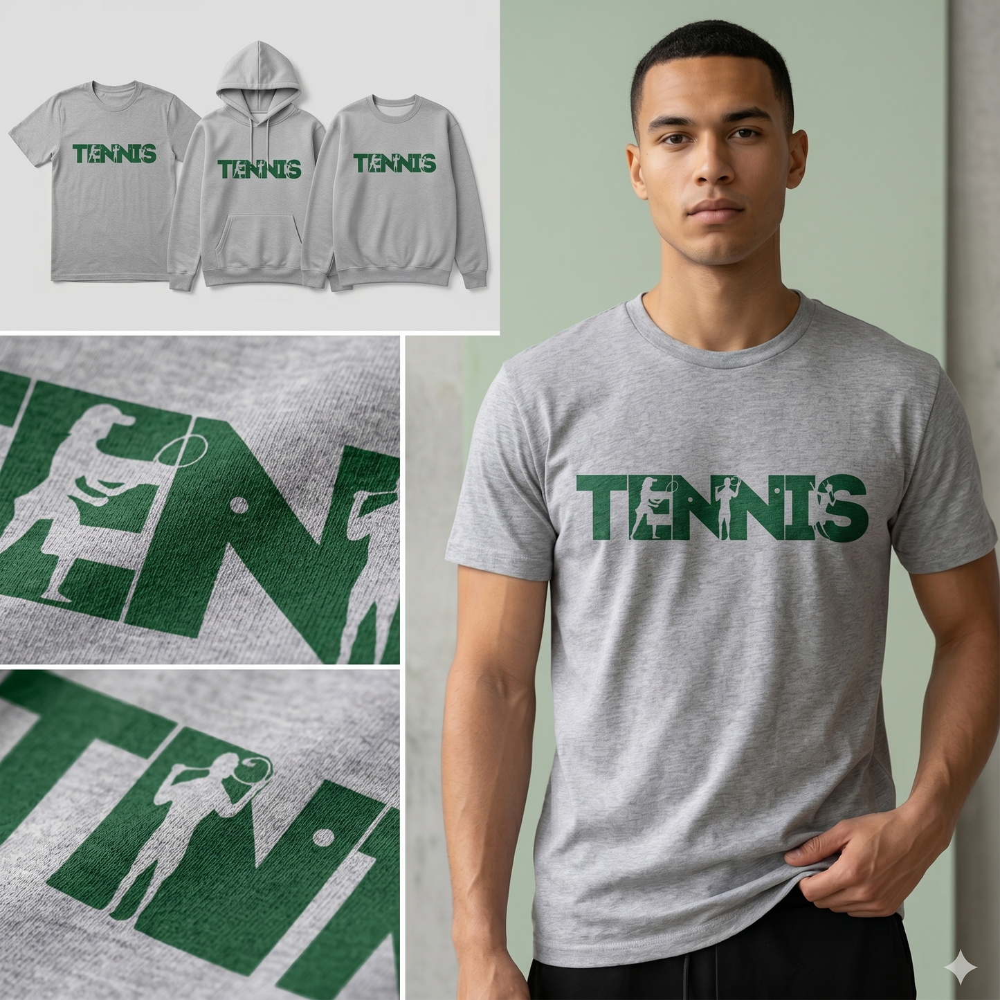 Custom Tennis Silhouette Shirt, Personalized Tennis Mom Hoodie, Tennis Player Gift, Retro Sport Sweatshirt, Customized Team Tennis Crewneck