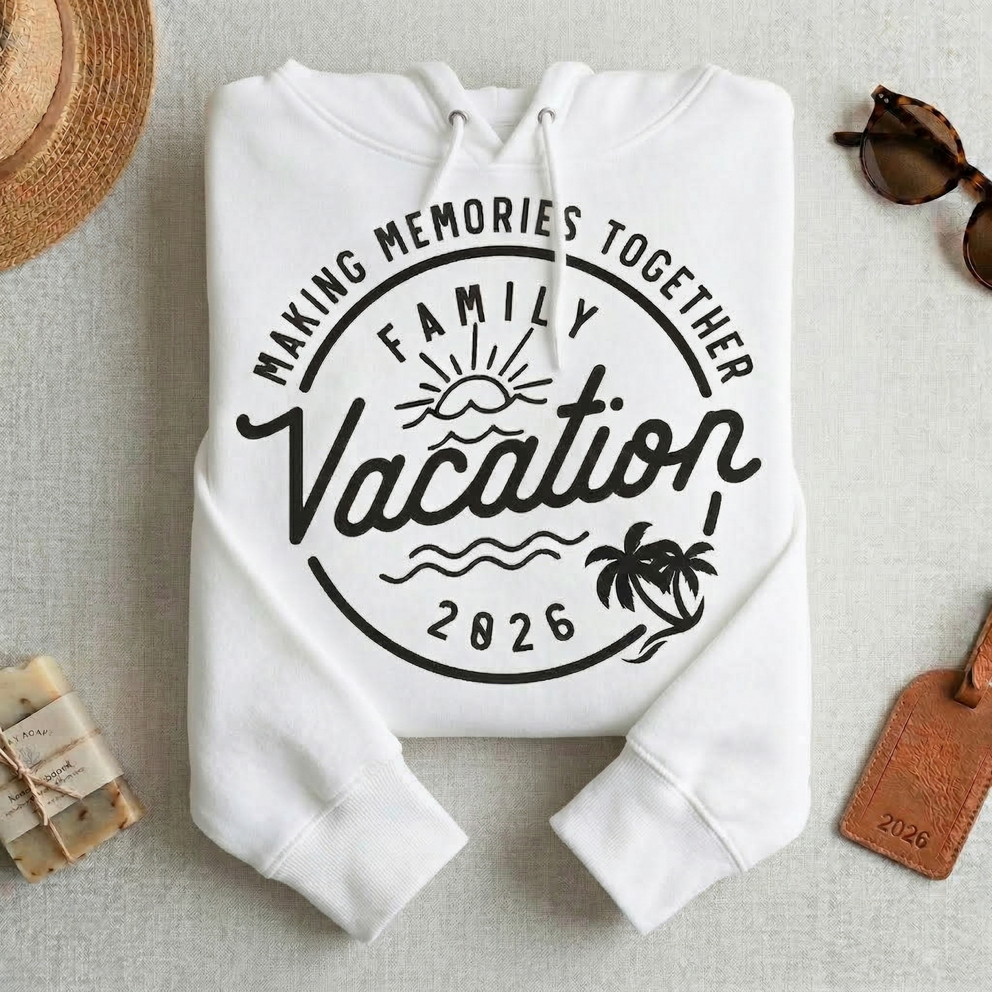 Family Vacation Hoodie, Making Memories Together Sweatshirt, Custom Family Trip 2026 , Beach Vacation Squad, Matching Travel Group Outfits