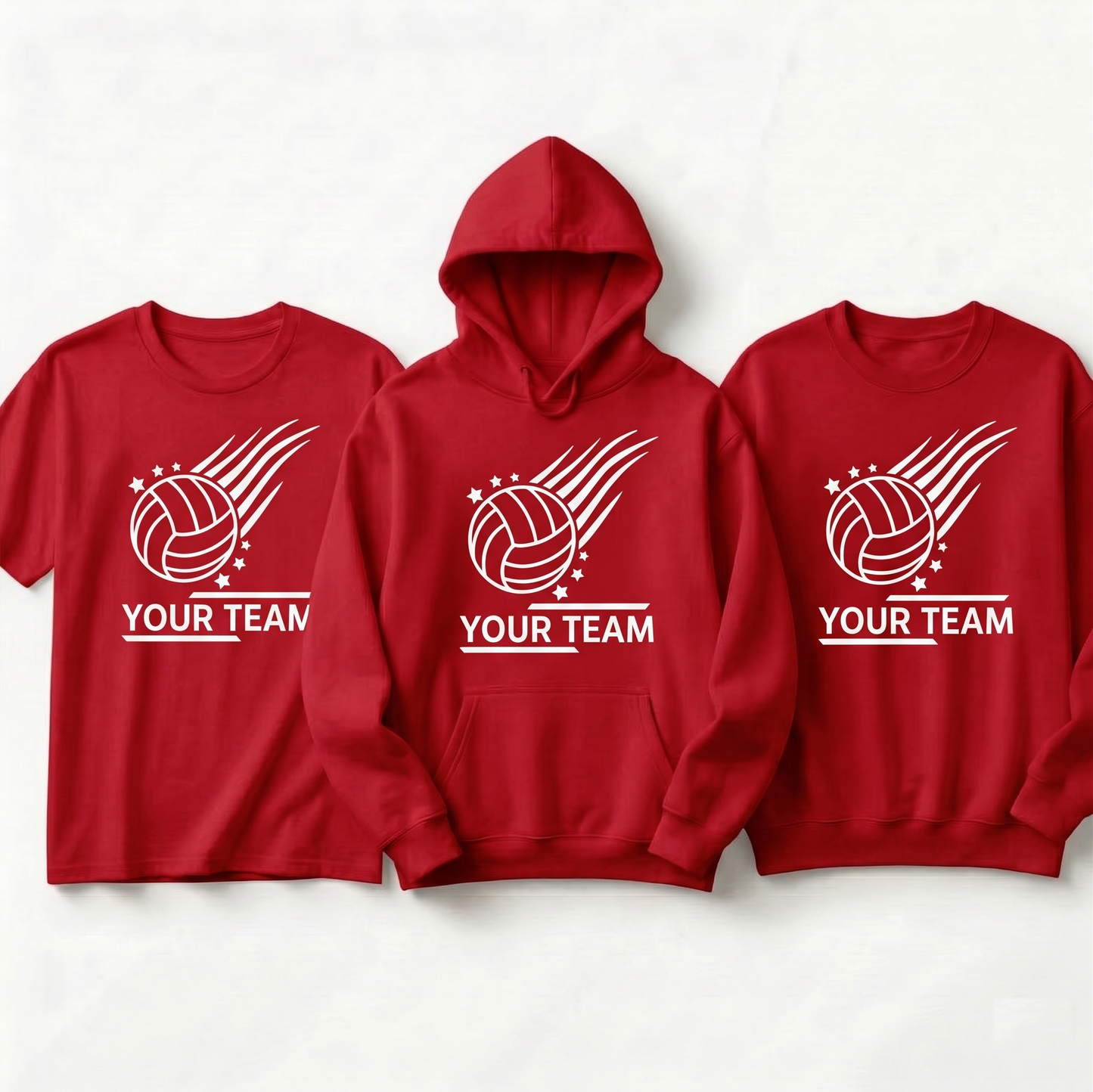 Custom Volleyball Team Shirts, Personalized Volleyball Hoodie, Custom Team Spirit Sweatshirt, Volleyball Mom Gift, Volleyball Team Gear,