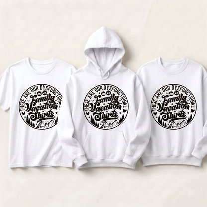 Custom Dysfunctional Family Vacation 2026 Shirt, Matching Family Trip Hoodie, Personalized Group Travel Sweatshirt, Matching Family Gift