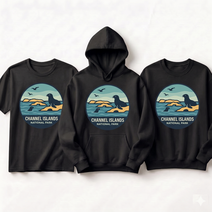 Custom Channel Islands National Park Shirt, Vintage California Hoodie, Retro Marine Life Sweatshirt,  National Park Souvenir Apparel