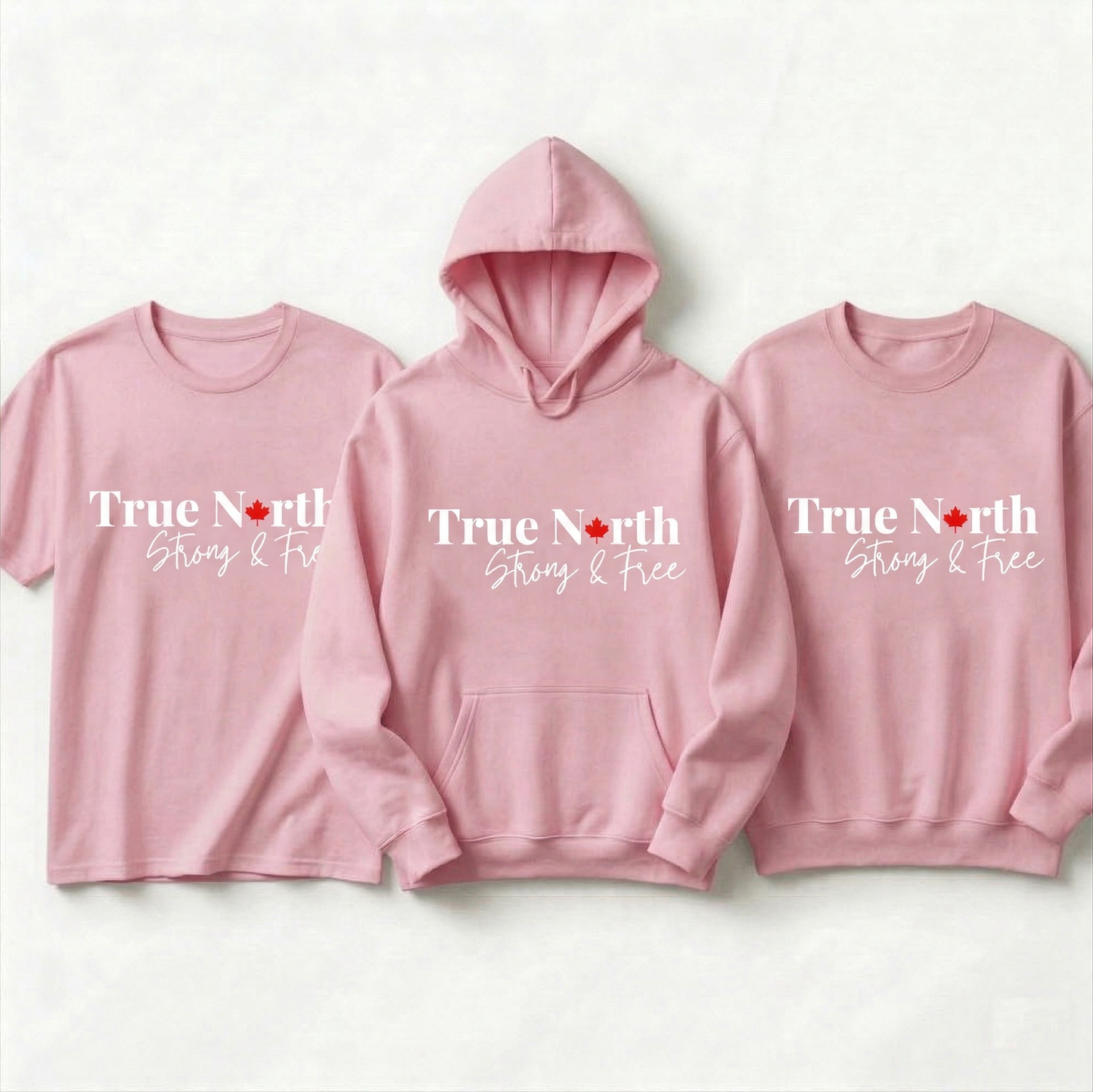 Custom True North Strong & Free Shirt, Canada Hoodie, Personalized Canadian Pride Sweatshirt, Maple Leaf Tee, Custom Gift for Canadians