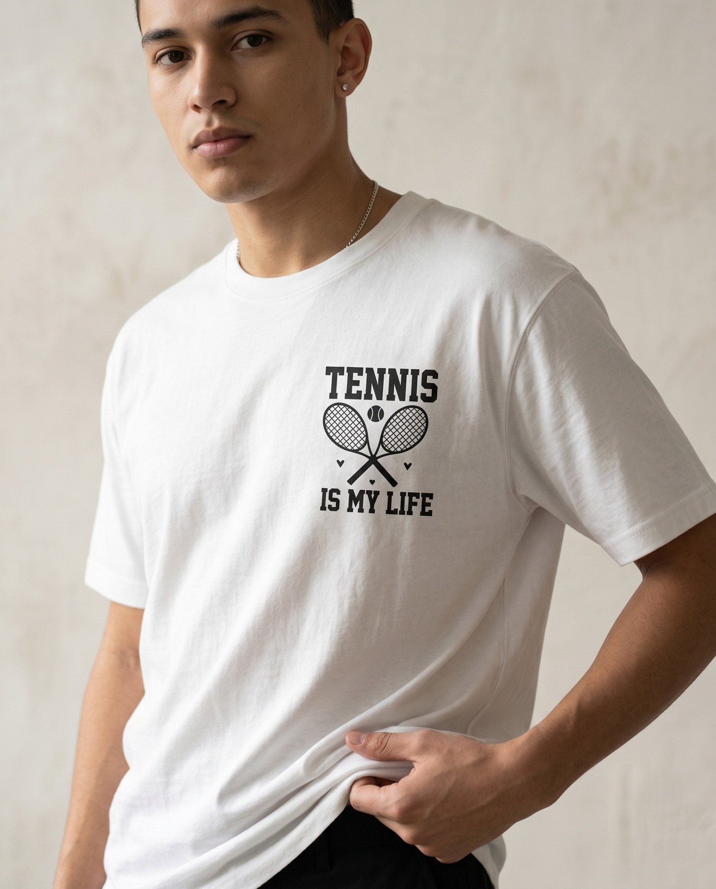 Custom Tennis Is My Life Apparel - Team Shirt, Tennis Coach Gift, Tennis Player Gift, Tennis Lover Pullover