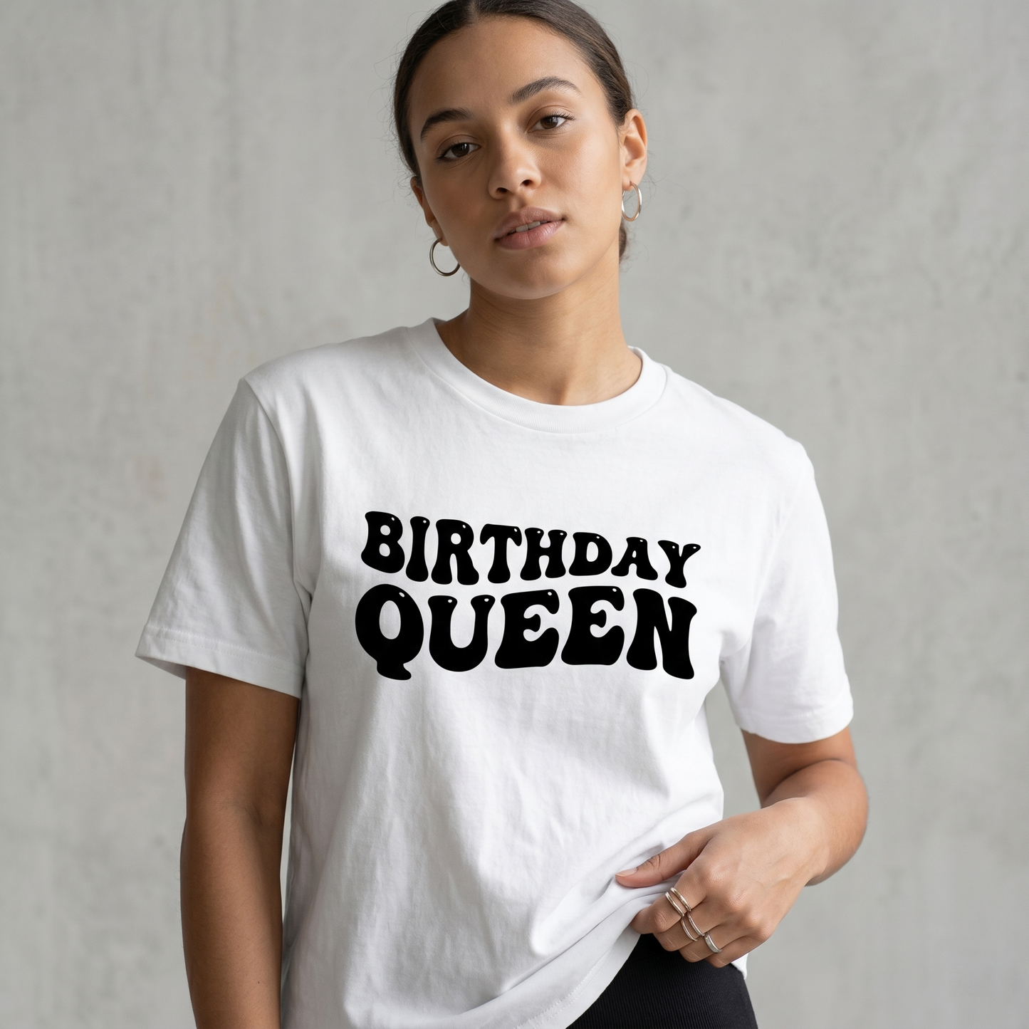 Custom Birthday Hoodie | Personalized Retro Birthday Sweatshirt | Groovy Birthday Girl T-Shirt | Custom Matching Birthday Squad Apparel