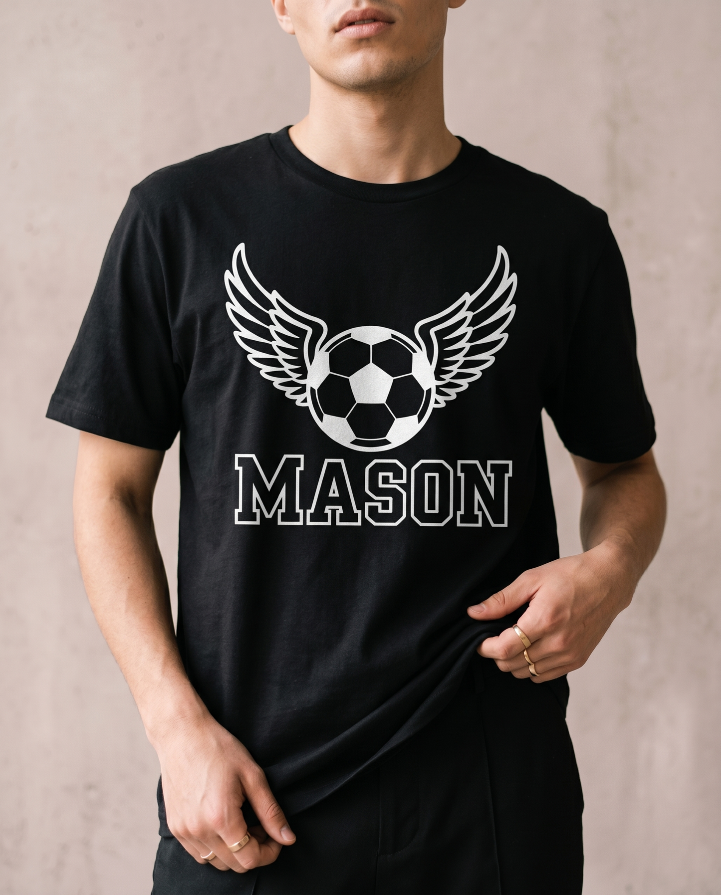 Custom Soccer Shirt with Name, Personalized Flying Soccer Ball Hoodie, Custom Kids Soccer Sweatshirt, Team Sports Apparel, Soccer Boy Gift