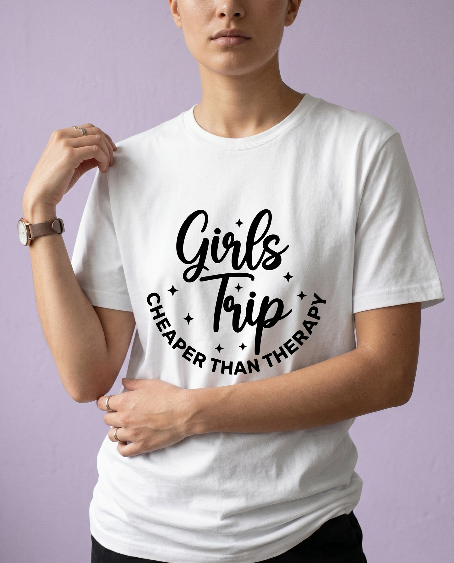 Custom Girls Trip 2026 Shirt, Personalized Girls Weekend Crewneck, Matching Travel Squad Gift, Bachelorette Party Tee