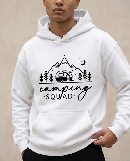 Custom Nature Trip Gift, Camper Life Shirt, Hiking Group Pullover, Personalized Mountain Trip Gear, Adventure Squad Outfit