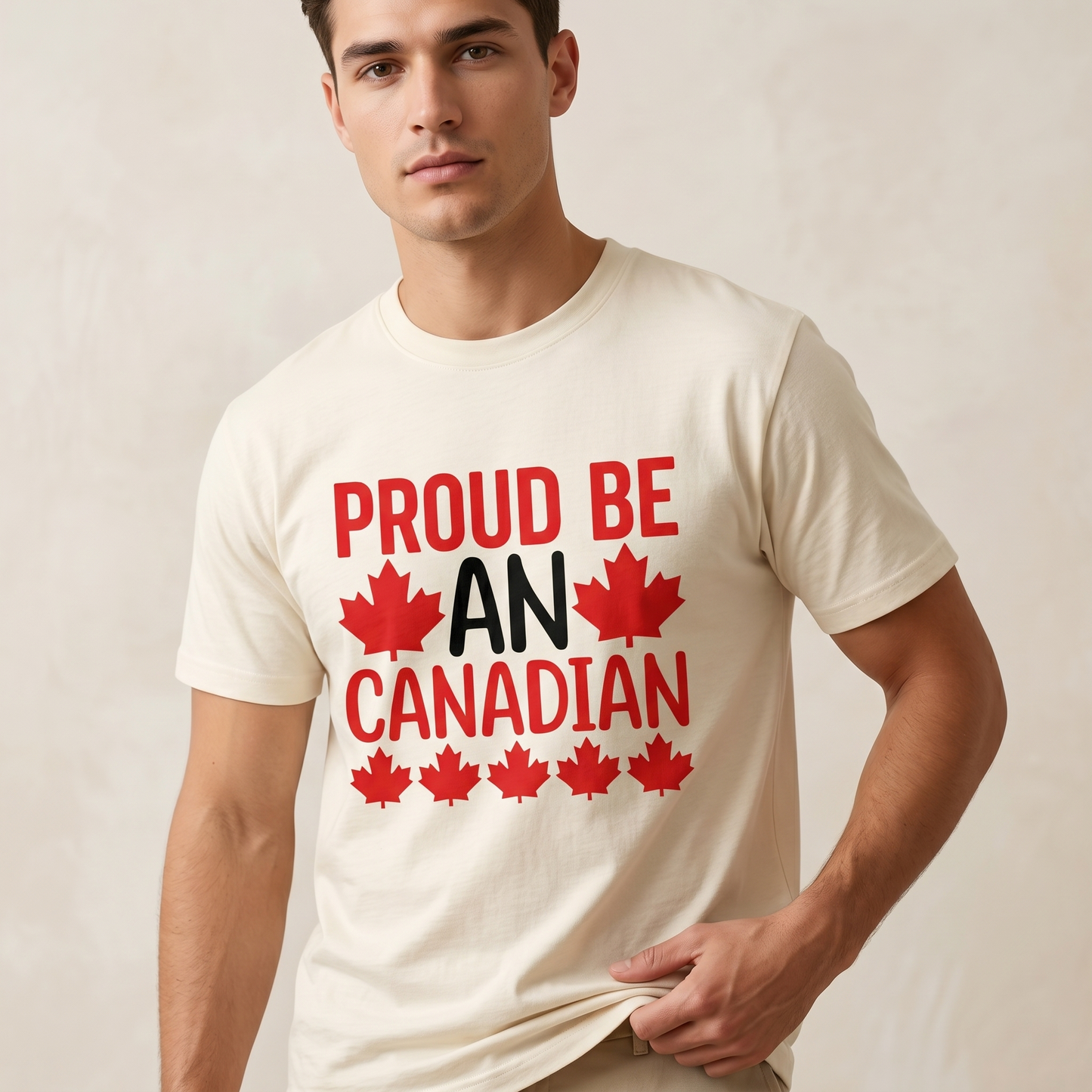 Custom Proud to be Canadian Hoodie & Sweatshirt | Personalized Canada Maple Leaf T-Shirt | Canadian Pride Gift | Unisex Patriotic Clothing