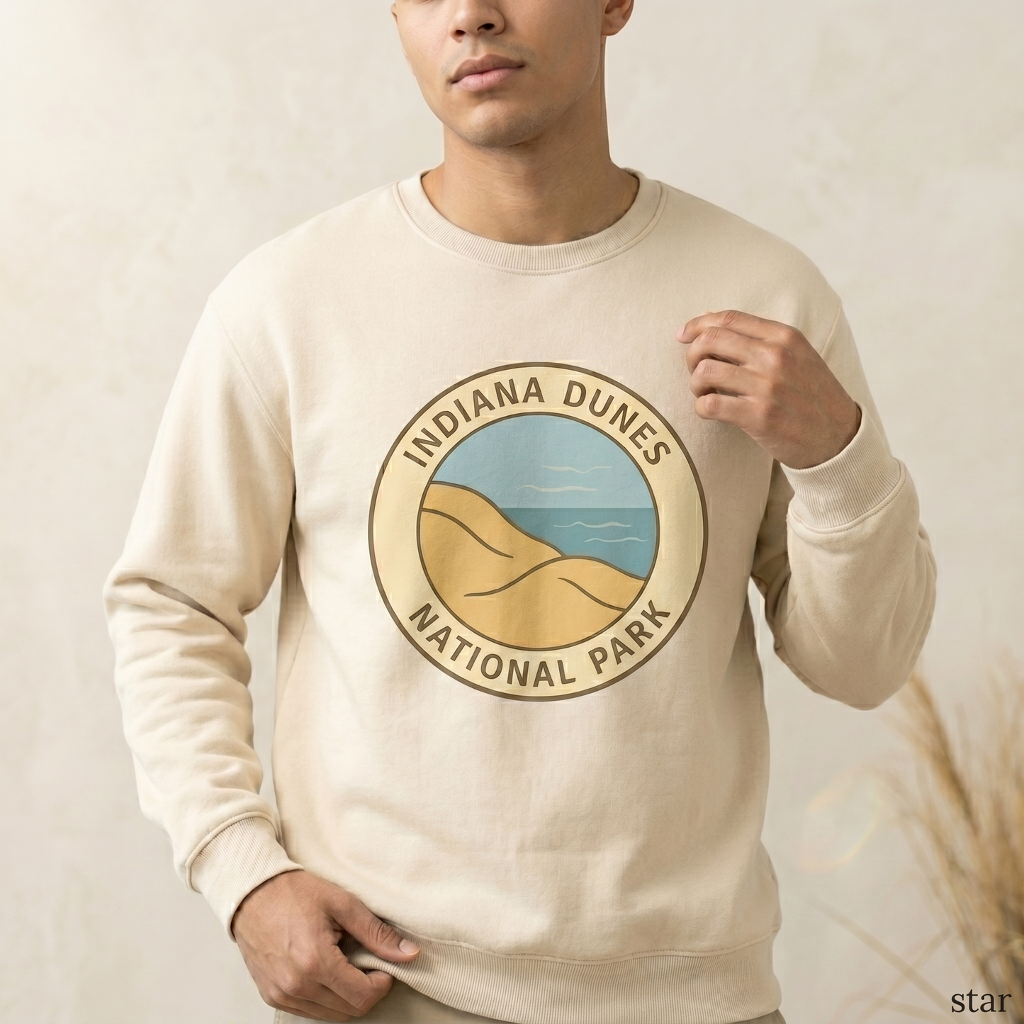 Custom Indiana Dunes National Park Shirt, Vintage Nature Hoodie, Retro Hiking Sweatshirt, National Park Souvenir Apparel