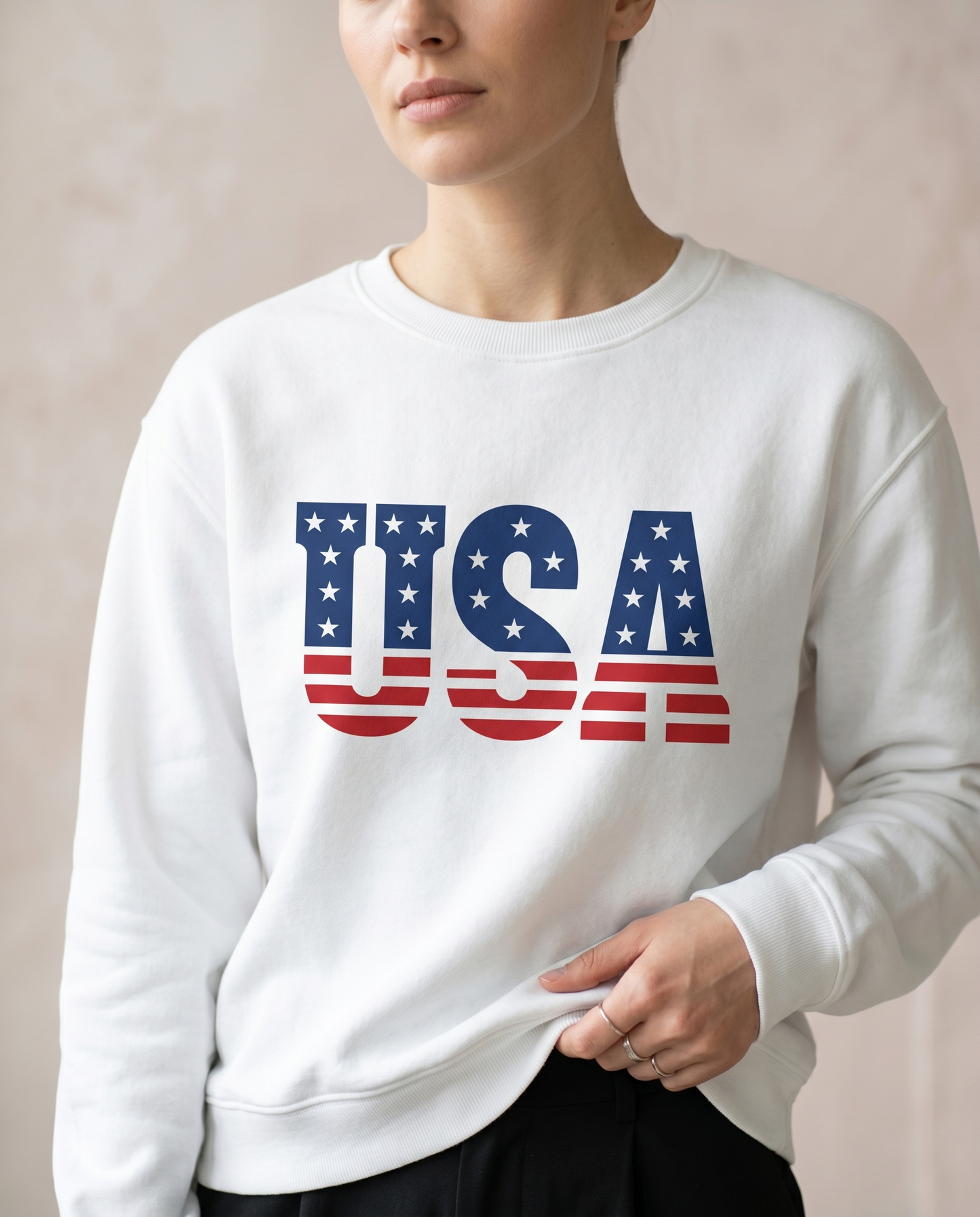 USA Flag Shirt, Retro Patriotic 4th of July Hoodie, Personalized American Flag Sweatshirt , USA Stars and Stripes Apparel