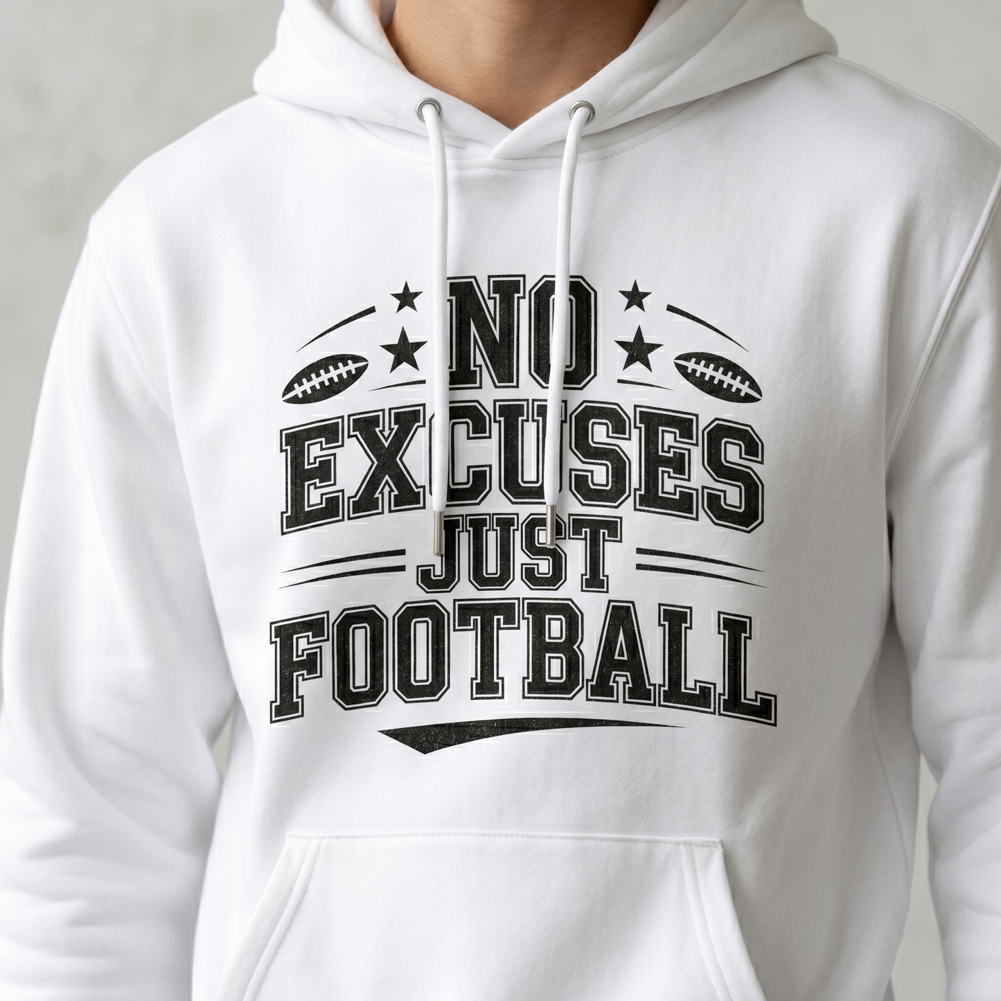 Motivational Football Shirt, Custom Game Day Sweatshirt, Football Coach Gift, Varsity Sports Apparel, Personalized Team Gift