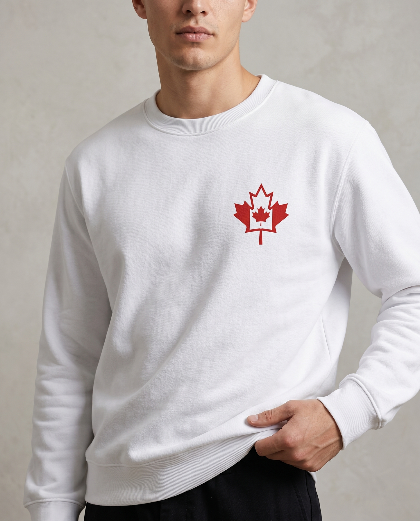 Custom Canada Maple Leaf Sweatshirt, Personalized Canadian Flag Hoodie, Minimalist Canada T-Shirt, Canada Day Gift, Unisex Canada Apparel