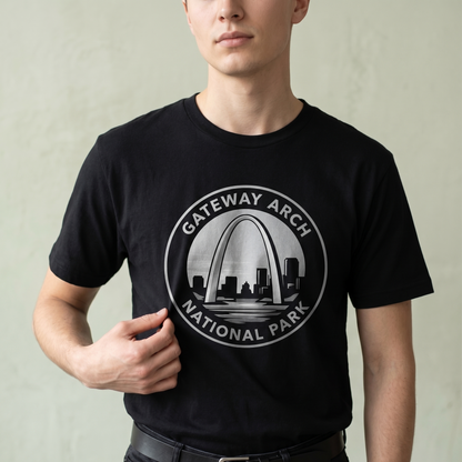 Gateway Arch National Park Hoodie, Personalized St. Louis Missouri Sweatshirt, Retro National Park T-Shirt, Custom Travel Gift