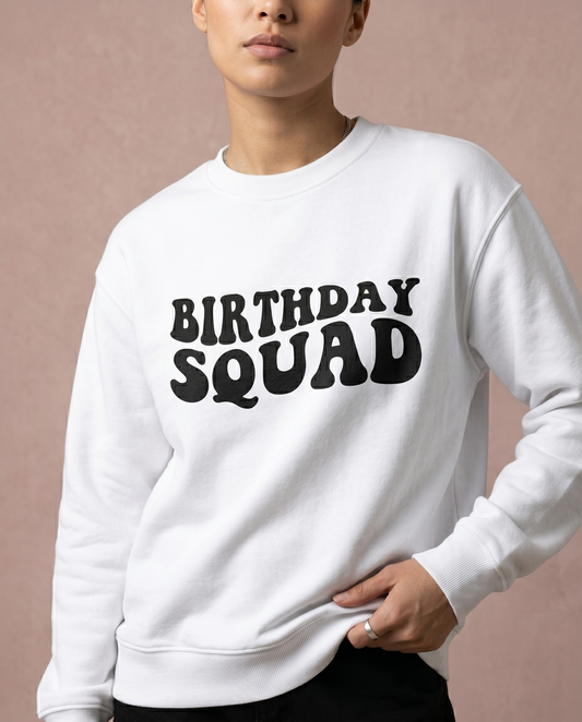 Custom Birthday Squad Shirt, Retro Groovy Birthday Hoodie, Personalized Birthday Party Sweatshirt, Matching Birthday Trip Shirts