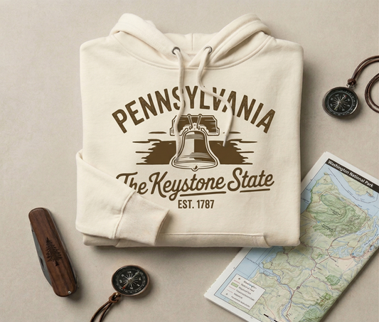 Custom Oregon Hoodie - Vintage Beaver State Sweatshirt - Retro OR 1859 Est. Pullover - Personalized Oregon Gift