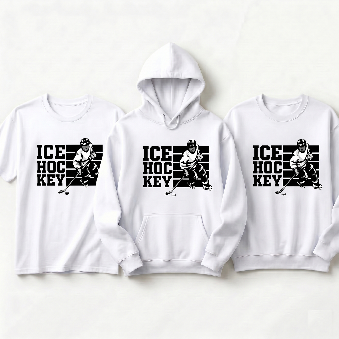 Custom Hockey Team Gift, Youth Hockey Shirt, Hockey Coach Gift, Personalized Hockey Fan Pullover, High School Hockey Gear