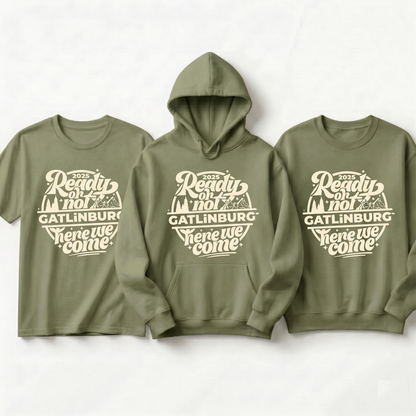 Gatlinburg 2025 Family Vacation Shirt, Custom Gatlinburg Trip 2026 Sweatshirts, Personalized Family Reunion Gift, Tennessee Mountain Apparel