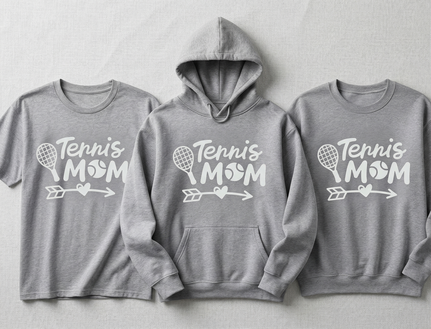 Custom Tennis Mom Shirt, Personalized Tennis Mother Gift, Tennis Racket Hoodie, Cute Tennis Mom Sweatshirt, Sports Mom Apparel, Game Day Tee