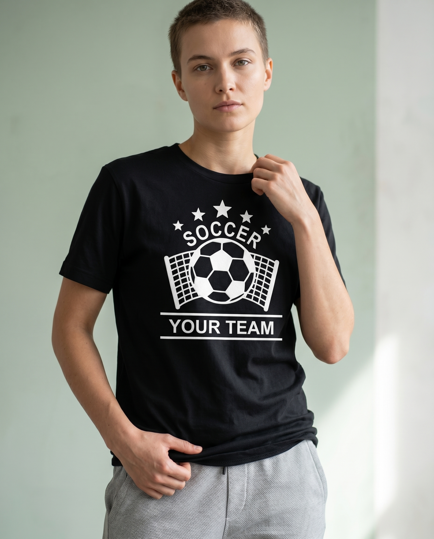ustom Soccer Team Shirts, Personalized Soccer Hoodie, Soccer Sweatshirt, Custom Team Apparel, Soccer Mom Gift, Custom Soccer Coach Gift