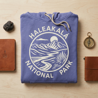 Custom Haleakalā National Park Shirt - Vintage Maui Hawaii T-Shirt - Retro Haleakalā Pullover - Personalized Hawaii Gift