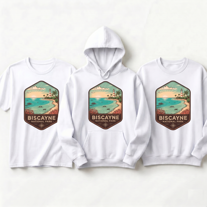 Custom Biscayne National Park Hoodie, Florida Shirt, Personalized Boating Gift, Vintage National Park Sweatshirt, Lighthouse Graphic Tee