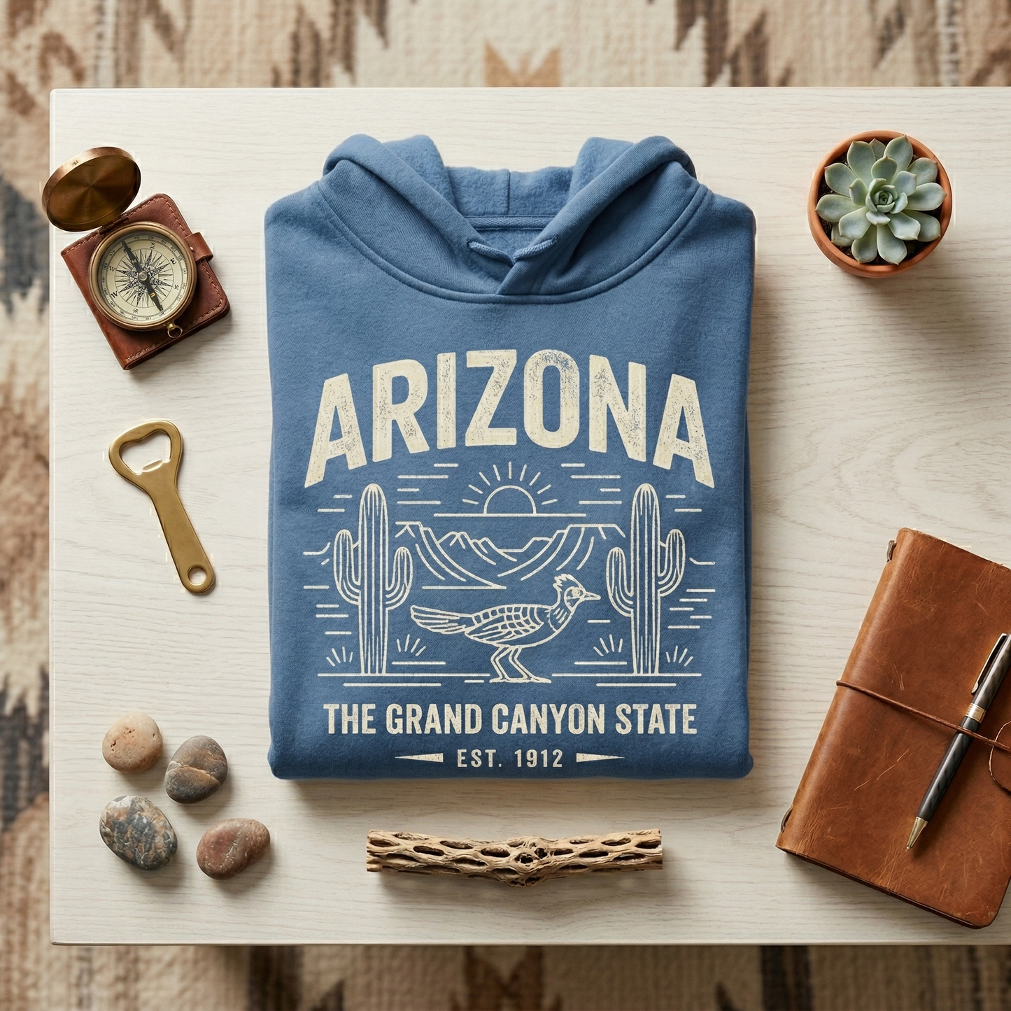 Custom Arizona Shirt - Vintage Grand Canyon State T-Shirt - Retro AZ 1912 Est. Tee - Personalized Arizona Gift