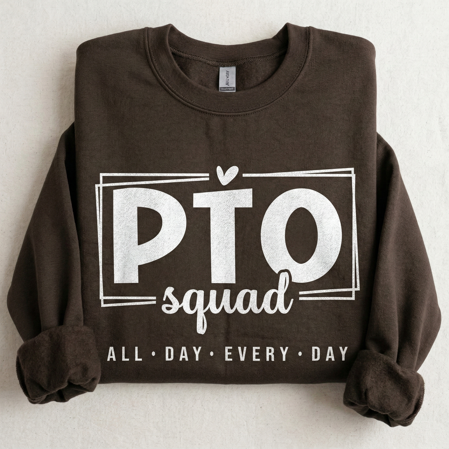 PTO Squad Sweatshirt | School Volunteer Crewneck | Teacher Appreciation Pullover Tee
