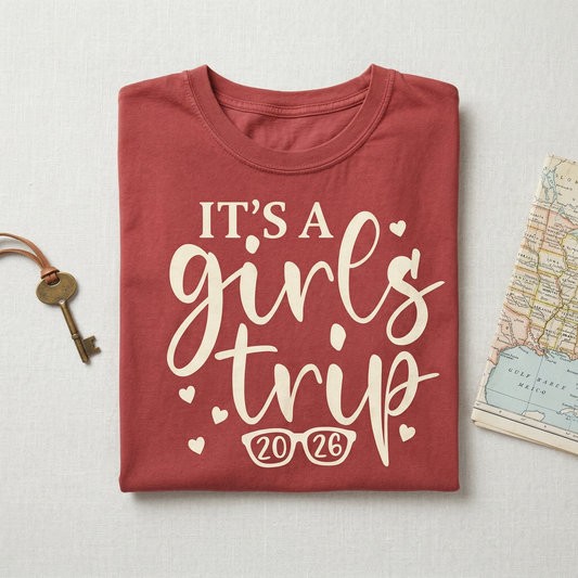 Custom Girls Weekend Tee, Matching Bachelorette Party Top, Personalized Group Vacation Shirt, Summer 2026 Vacation Outfit