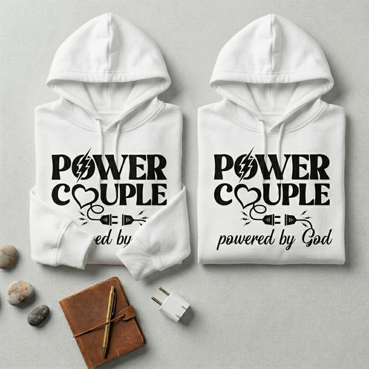 Custom  Hoodie, Personalized Couple, Matching Sweatshirt, Anniversary Gift, Custom Gift for Couple, Matching Shirts, Custom Christian Gift