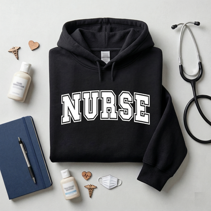 Custom Nurse Shirt, Varsity Style Nursing T-Shirt, Personalized Nurse Gift, Collegiate Nursing Student Tee, Registered Nurse Graduation Gift