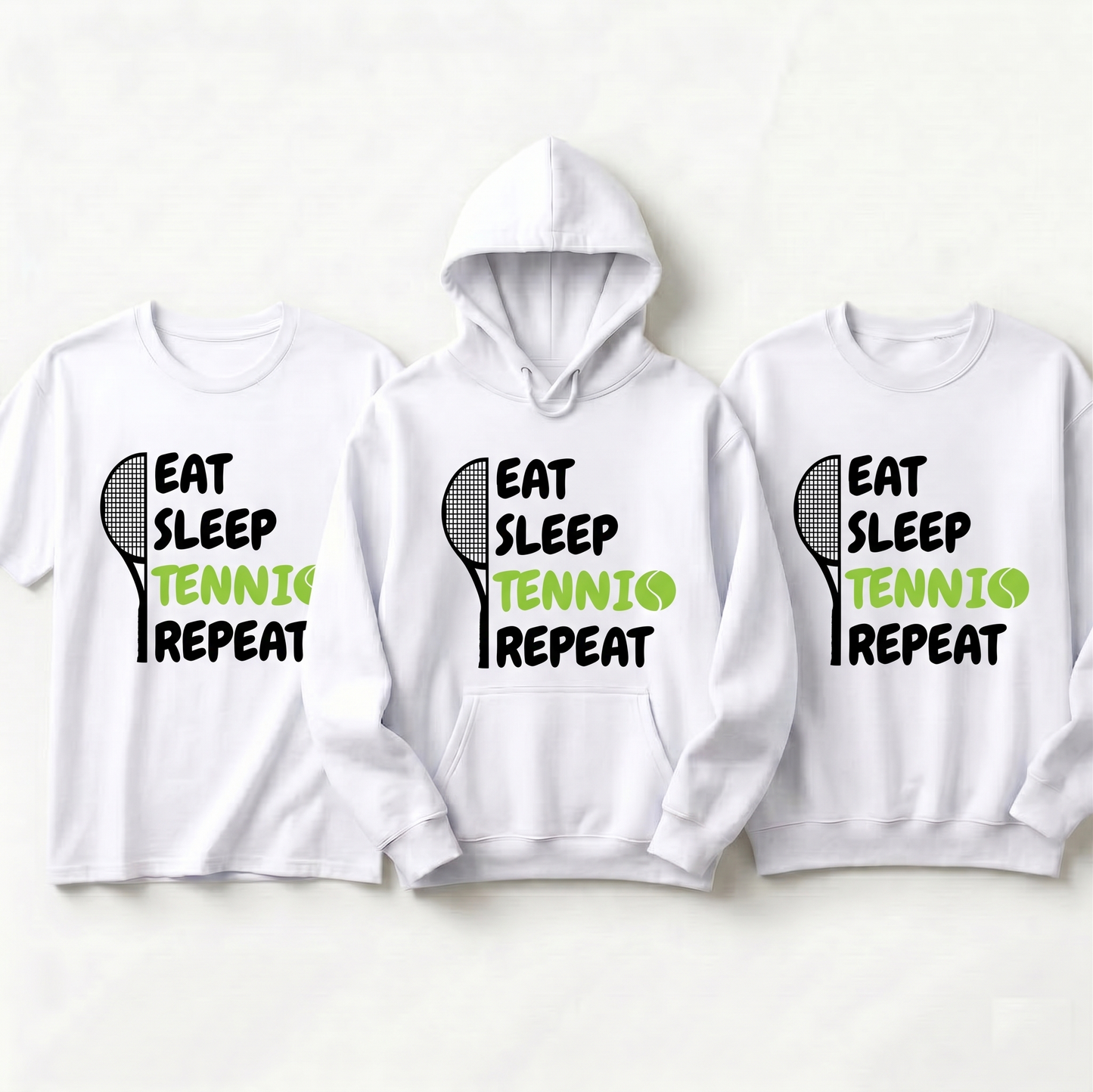 Personalized Tennis Hoodie, Funny Tennis Player Gift, Tennis Lover Sweatshirt, Custom Sports Team Pullover, Tennis Gift for Him or Her