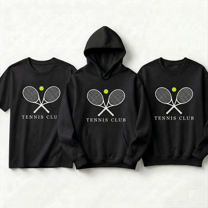 Custom Tennis Club Shirt, Personalized Tennis Team T-Shirt, Retro Country Club Aesthetic Tee, Graphic Shirt, Custom Name Tennis Outfit