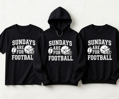 Custom Sundays Are For Football Shirt, Personalized Game Day Hoodie, Football Season Sweatshirt, Team Colors Football Gift