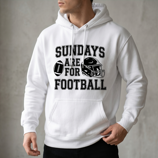 Custom Sundays Are For Football Shirt, Personalized Game Day Hoodie, Football Season Sweatshirt, Team Colors Football Gift