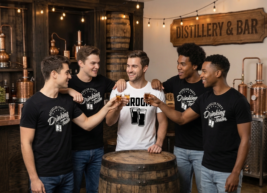 Custom Bachelor Party Shirt, Groom Drinking Team Shirt, Personalized Groom Crew shirt , Groomsmen Gift Idea, Matching Bachelor Party T-shirt