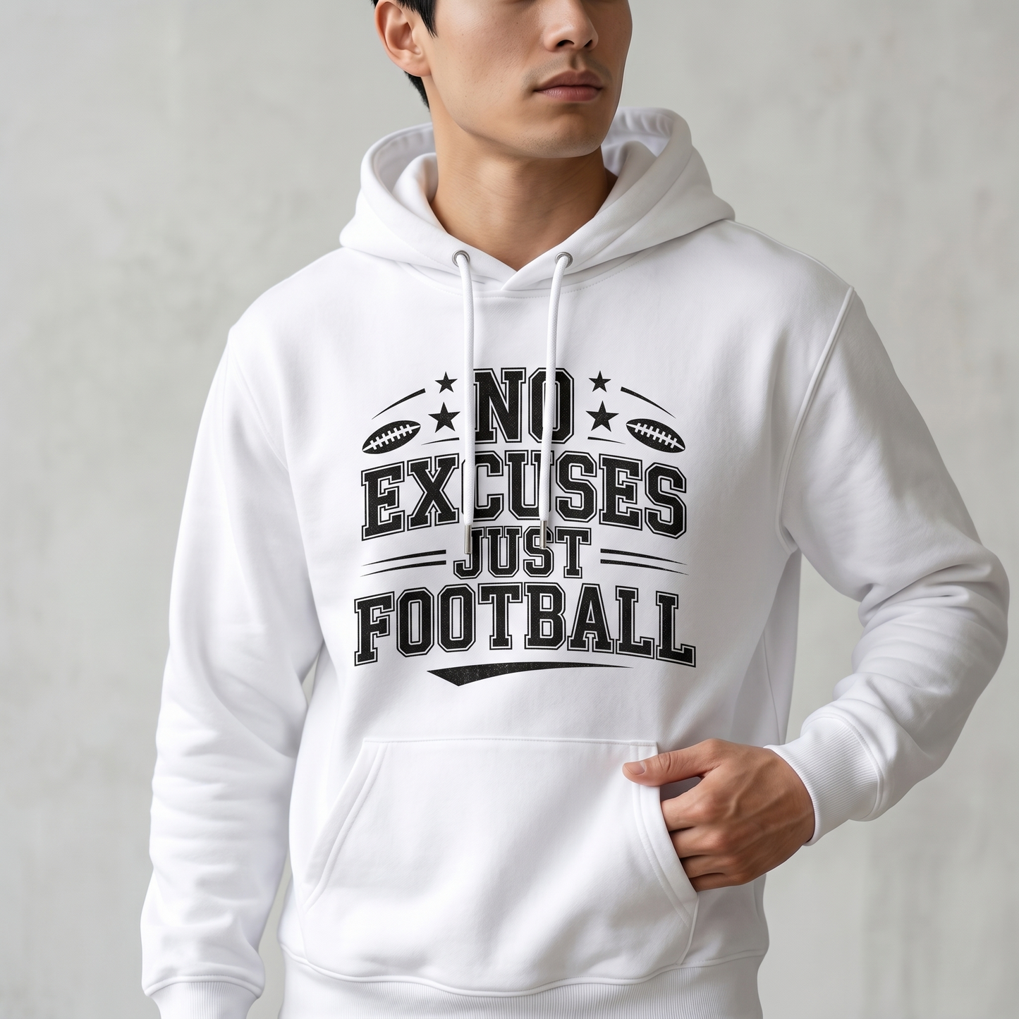 Motivational Football Shirt, Custom Game Day Sweatshirt, Football Coach Gift, Varsity Sports Apparel, Personalized Team Gift