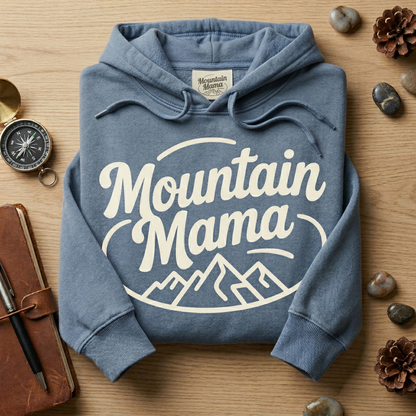 Custom Mountain Mama Shirt, Retro Outdoorsy Mom Tee, Vintage Hiking T-Shirt, Camping Gift for Her, Nature Lover Tee, Mother's Day Gift