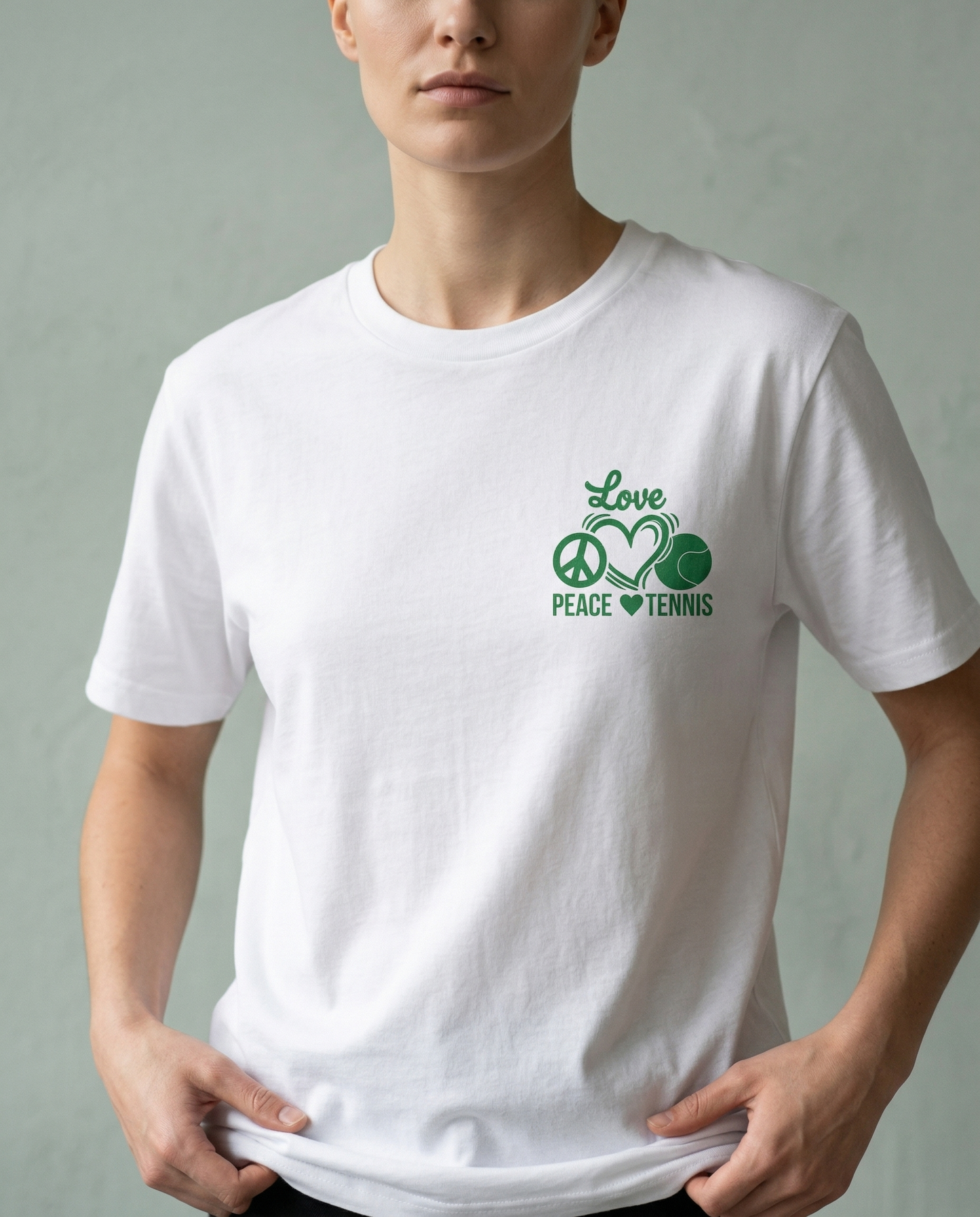 Custom Peace Love Tennis Shirt, Retro Tennis Hoodie, Personalized Tennis Lover Sweatshirt, Cute Sports Gift for Her, Tennis Team Apparel
