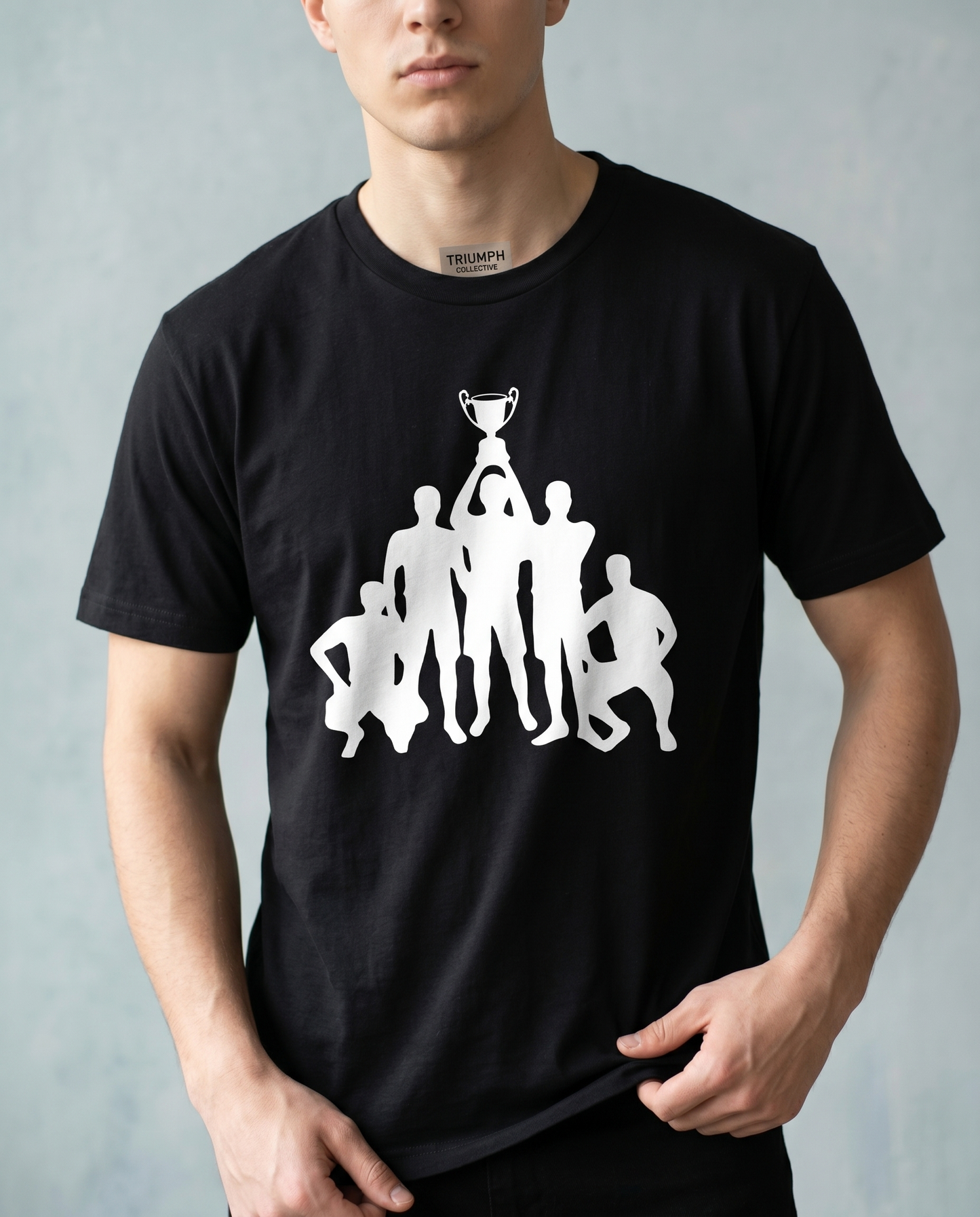 Custom Championship Team Shirt, Personalized Trophy Winner Hoodie, Championship Celebration Sweatshirt, Custom Team Logo Apparel