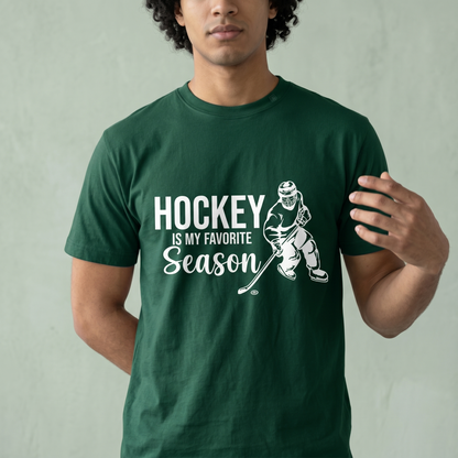 Custom Hockey Is My Favorite Season Hoodie, Personalized Hockey Shirt with Name, Hockey Player Sweatshirt, Custom Hockey Team Gift