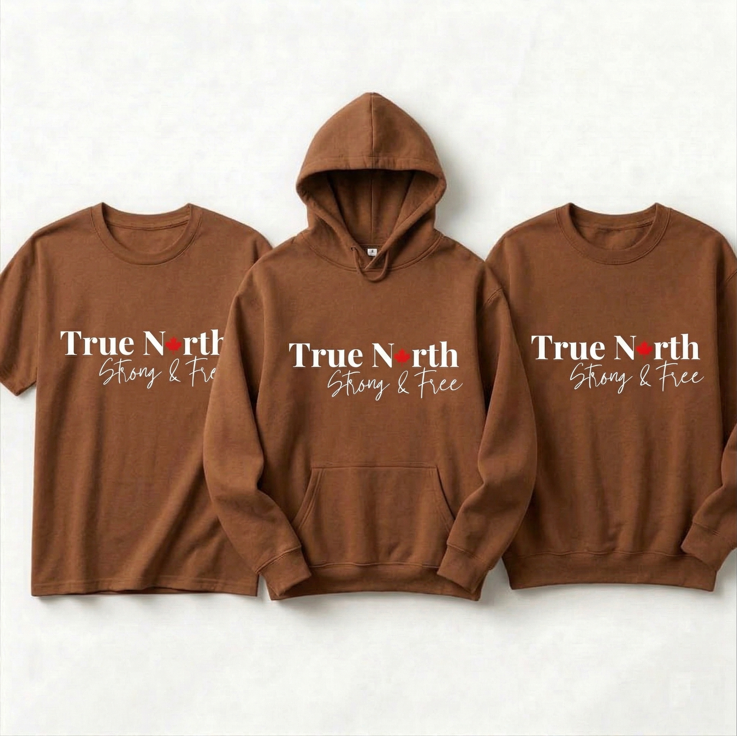 Custom True North Strong & Free Shirt, Canada Hoodie, Personalized Canadian Pride Sweatshirt, Maple Leaf Tee, Custom Gift for Canadians