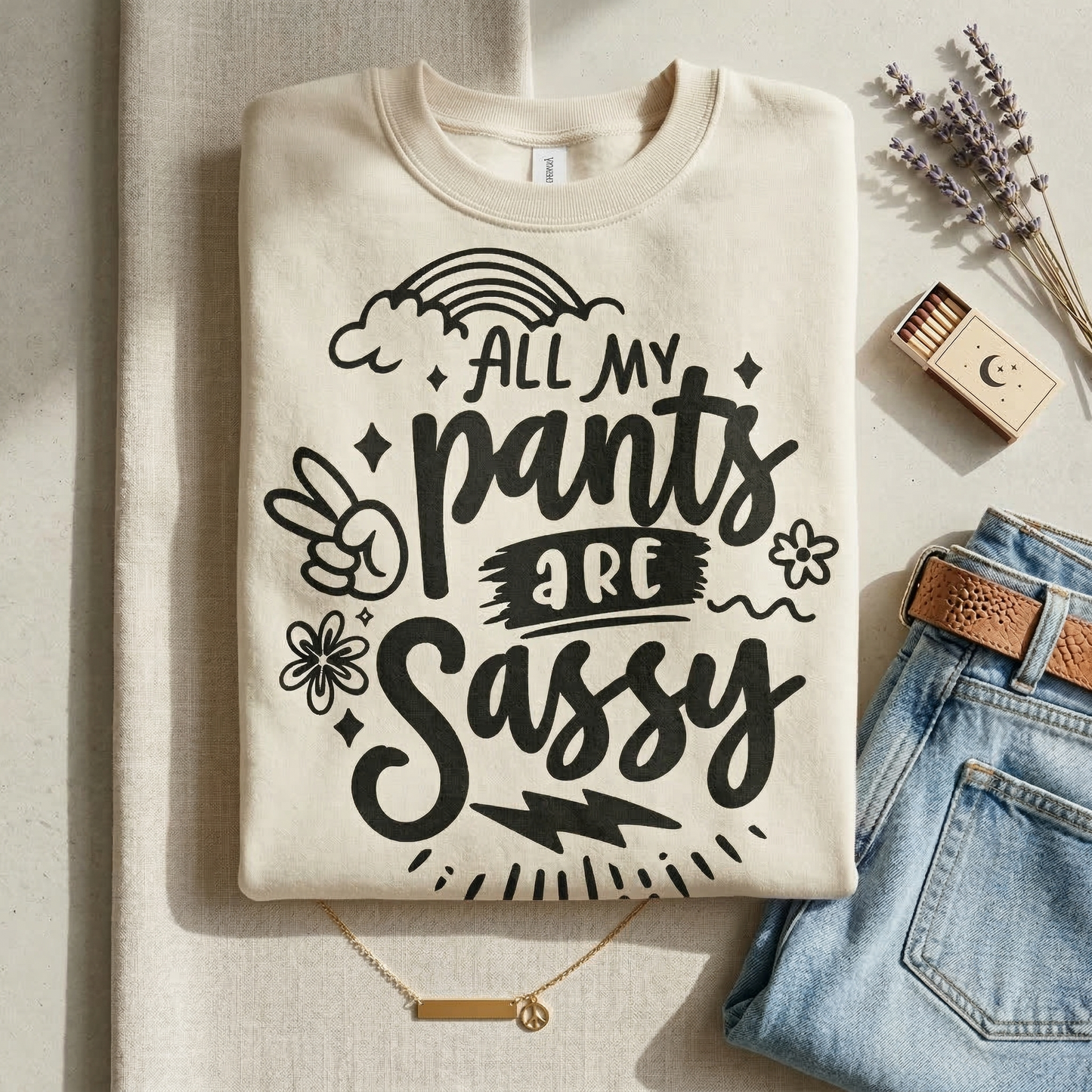 Funny Retro Kids Sweatshirt | Trendy Boho Toddler Pullover | Sassy Little Girl Hoodie | Groovy Kids Graphic Apparel | Cute Toddler Gift