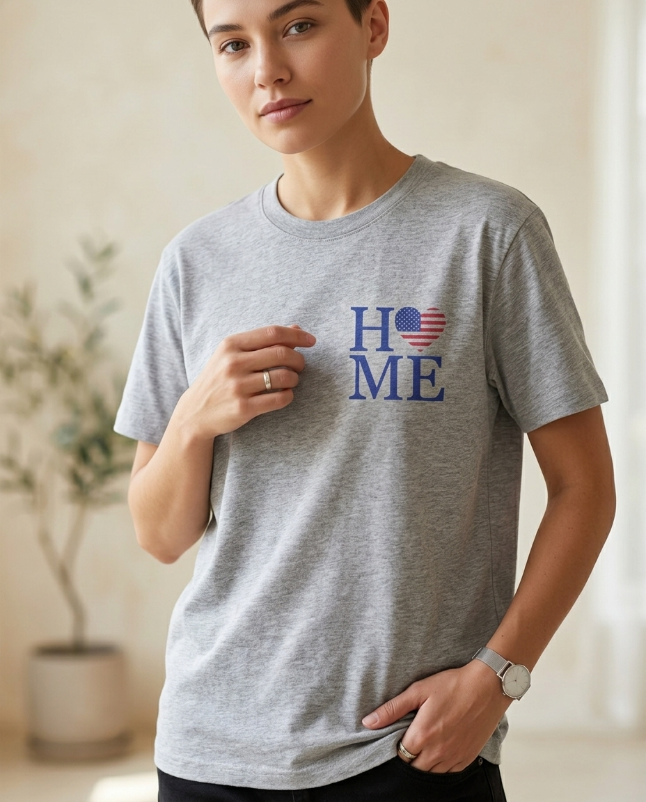 Custom USA Home Shirt, Patriotic 4th of July Hoodie, Personalized American Flag Heart Sweatshirt, Collegiate Style Patriotic Apparel