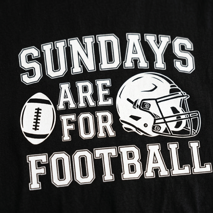 Custom Sundays Are For Football Shirt, Personalized Game Day Hoodie, Football Season Sweatshirt, Team Colors Football Gift