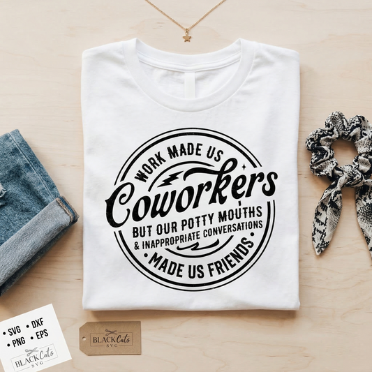 Funny Coworker Hoodie, Work Bestie Gift,Work Friend Leaving Gift, Colleagues Pullover, Secret Santa Office Gift