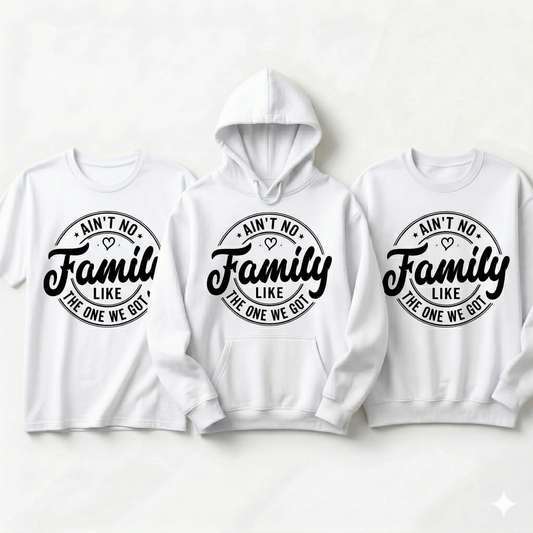 Custom Family Reunion Shirt , Ain't No Family Like The One We Got Personalized Tee, Matching Family Vacation Shirt, Personalized Family Gift