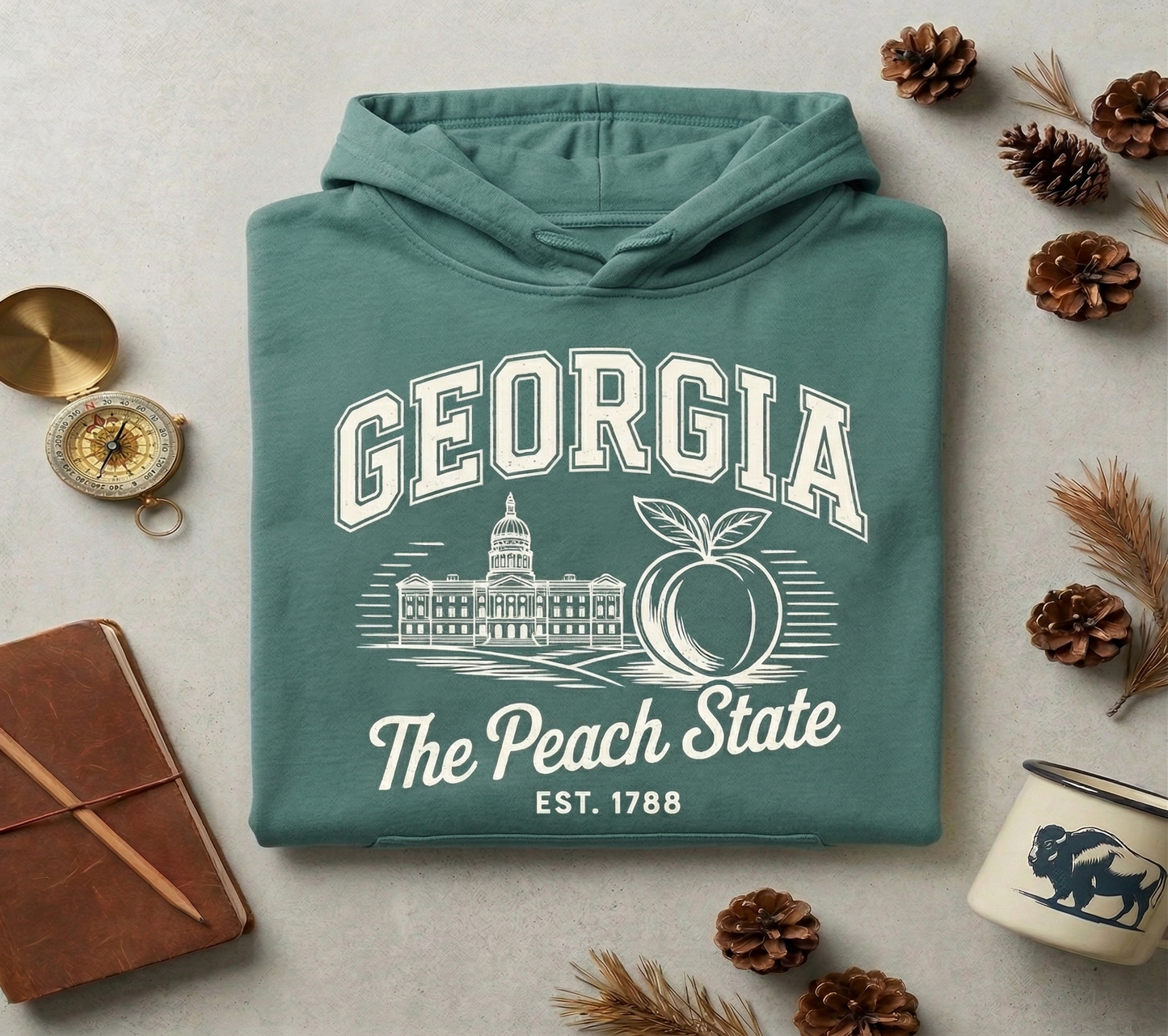Custom Kansas Hoodie - Vintage Sunflower State Sweatshirt - Retro KS 1861 Est. Pullover - Personalized Kansas Gift