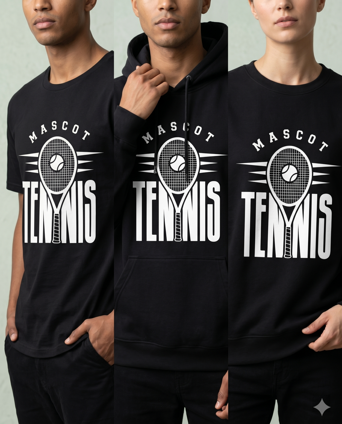 Custom Tennis Team T-Shirt, Personalized Tennis Mascot Tee, Funny High School Tennis Gear, Personalized Tennis Coach Gift