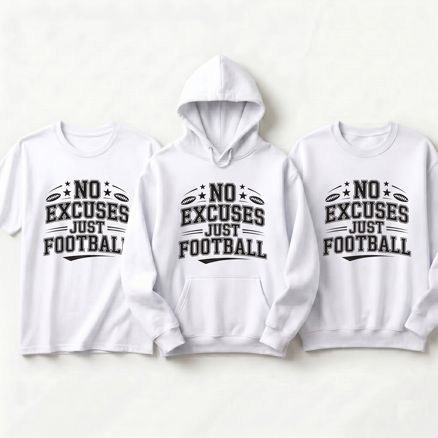 Motivational Football Shirt, Custom Game Day Sweatshirt, Football Coach Gift, Varsity Sports Apparel, Personalized Team Gift